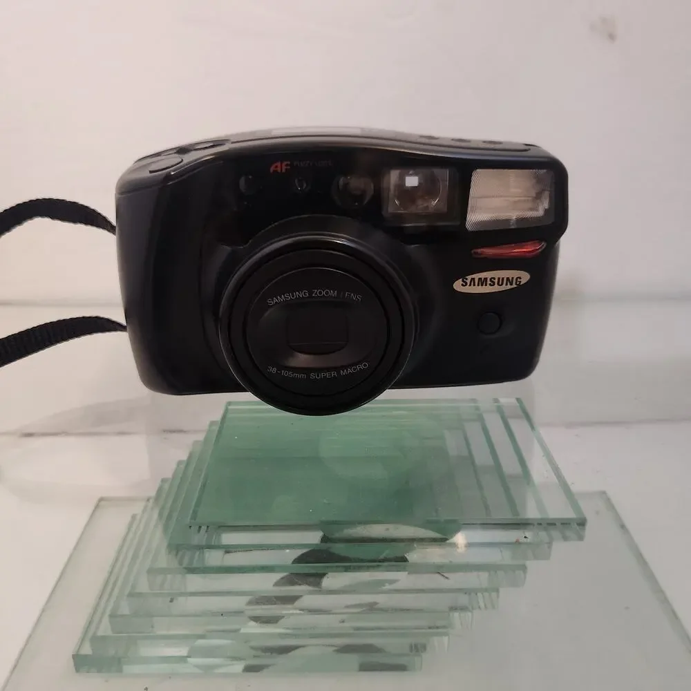 Samsung Zoom FNS 38-105MM Super Macro Tested Works Mismatched Case